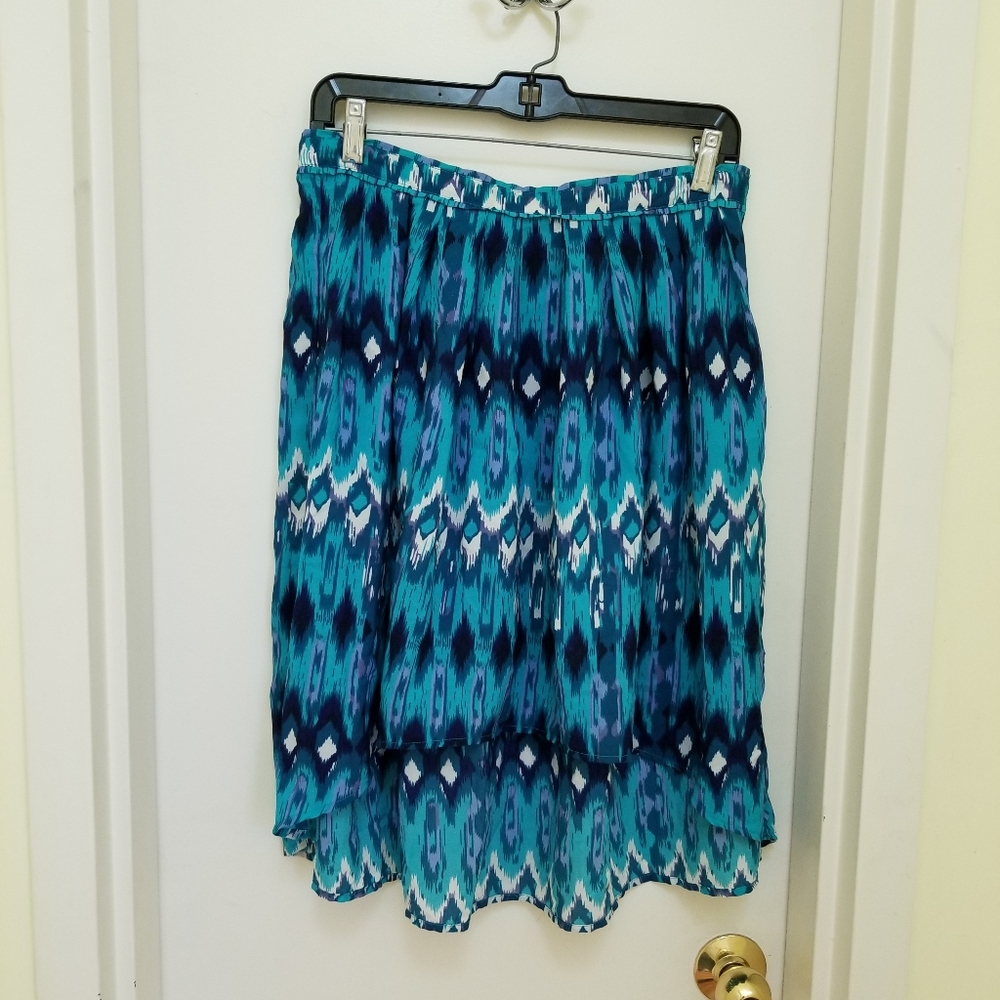 Blue skirt